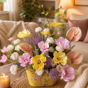 Artificial Flower Arrangement WS01